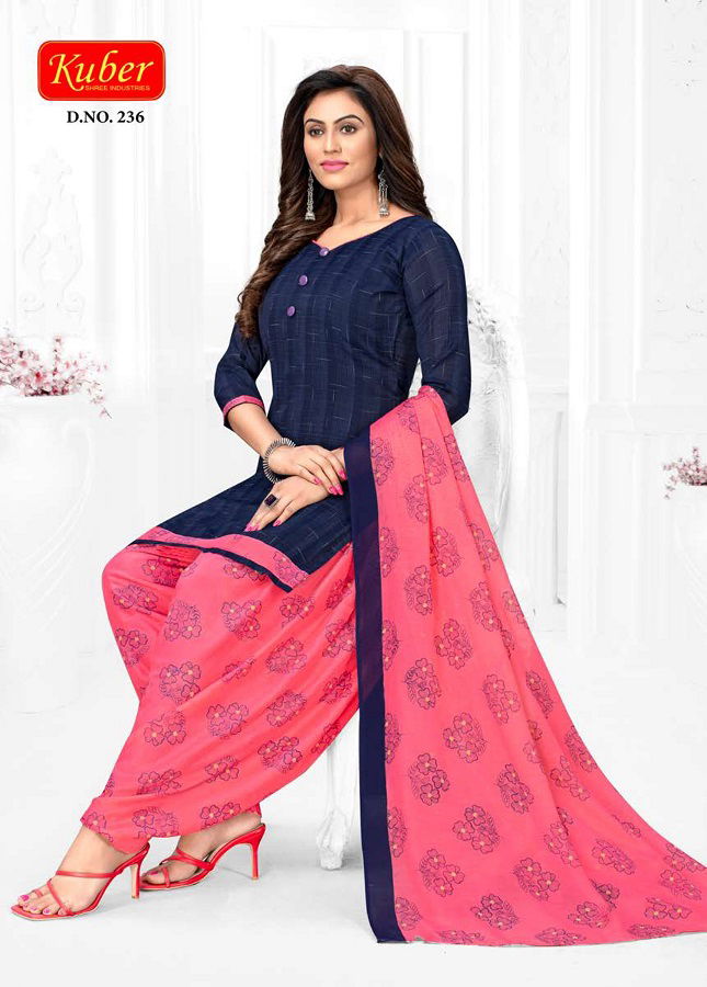 Kuber Kudi Patiyala 3 Regular Wear Latest Cotton Dress Material Collection